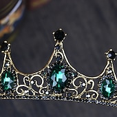 economico Fasce e corone-Per bambini Da ragazza Accessori per capelli Di tendenza Prestazioni Matrimonio Tiare e coroncine Nero