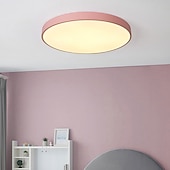 baratos Luzes de teto reguláveis-Luzes de teto LED de 30 cm lâmpadas de teto com design circular regulável