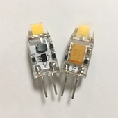 Χαμηλού Κόστους LED Bi-pin Λάμπες-10 τεμ. 1,5w led cob λαμπτήρας bi-pin 300lm g4 ζεστό λευκό 12v 10w αντικατάσταση αλογόνου χωρίς τρεμόπαιγμα για κάτω από το ντουλάπι, ελαφρύ τοπίο