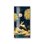 Недорогие Ботанические отпечатки-Wall Art Печать на холсте цветочные украшения дома декор свернутый холст без рамки без рамы нерастянутый