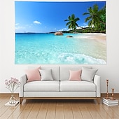 cheap Landscape Tapestry-Landscape Large Wall Tapestry Art Decor Blanket Curtain Hanging Home Bedroom Living Room Decoration Polyester Wall hanging decor