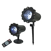 cheap Christmas Gift Lights-Christmas Light Snowflake Projection Lamp Christmas Decoration Lamp Can Be Remotely Plugged In