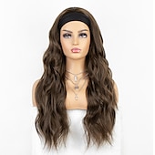 economico Parrucche trendy sintetiche-parrucche per capelli ricci con cuticola completa parrucche per capelli con fascia elastica indossabile per capelli umani
