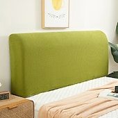 cheap Bedding Accessories-Bed Headboard Cover for Bedroom Decoration Stretch Bed Headboard Slipcover Covers, Dust proof Protector Cover for Upholstered Headboard ,Sage Green