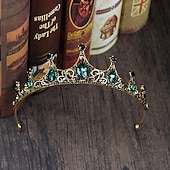 economico Fasce e corone-Per bambini Da ragazza Accessori per capelli Di tendenza Prestazioni Matrimonio Tiare e coroncine Nero