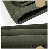 billiga Herrjackor och -rockar-herr vinter fleecejacka militära taktiska jackor tjocka varma jackor avtagbar luva vindjacka sport trenchcoats topp parka plus size fleecefoder flerfickor fritids ytterkläder brun