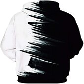 baratos Moletons masculinos com capuz-Homens splicing Pintura a Tinta Moletom Moletons Moletom Manga Longa Moletom com capuz Roupa de rua Impressão 3D QYXH031 QYXH032 Designer