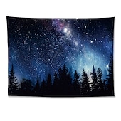 ieftine Tapisseria planetei-tapiserie galaxie cer înstelat peisaj spațial psihedelic violet imprimare artistică agățat de perete pentru decor acasă camera de zi dormitor
