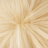 tanie Peruki anime-Peruki Cosplay Blond Prosta Włosie synetyczne Krótkie Peruki Męskie / Damskie Peruki Na imprezę