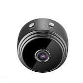 baratos Câmaras de IP-A9 Câmera 1080P (1920 × 1080) Mini Sem Fio Detector de Movimento Acesso Remoto Configuração de Wi-Fi protegido Interior Apoio, suporte 128 GB