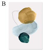 levne Geometrické tisky-nástěnné umění plátno plakát malba umělecká díla obrázek abstraktní bytové dekorace výzdoba srolované plátno bez rámu nezarámované nenatažené