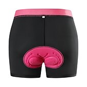 cheap Women&#039;s Underwear &amp; Base Layer-Women&#039;s Cycling Underwear Cycling Padded Shorts  Summer Polyester Bike Underwear Shorts Padded Shorts / Chamois 3D Pad Quick Dry Moisture Wicking Sports Patchwork Black / Pink / Black+White Mountain