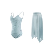 abordables Ropa de ballet-Ballet Faldas Tul Mujer Rendimiento Entrenamiento Sin Mangas Cintura Alta Chinlon