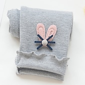 preiswerte Unterteile-Mädchen 3D Tier Gamaschen Frühling Herbst Kuschelig Basic Stumpfhosen kinderkleidung 3-8 Jahre Freizeitskleidung Casual Regular Fit