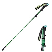 ieftine Εργαλεία Χειρός-reglați stâlp de trekking în 5 secțiuni aliaj de aluminiu pliabil ultra-ușor telescopic în aer liber bastoane de drumeție pliabile bastoane de trekking camping portabil baston de drumeție baston de