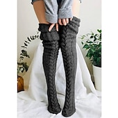 economico Calze per abiti e pantaloni-calze da donna in regalo alla moda comode calze colorate calde casual rosa cipria 1 paio / calzini casual abiti da casa