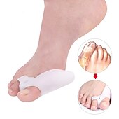 billiga Stöd för hammartå-9 bitar mjuk silikon gel tå separator hallux valgus bunion distanser 0 överlappande tår corrector bunion corrector ortotik smärtlindring fotvård