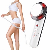 3-IN-1 Ultrasonic Cavitation Machine EMS Fat Burner Infrared Therapy Body Slimming Massager Cellulite Weight Loss Skin Tighten Handheld Beauty Cellulite Massager Device for Belly Waist Arm Leg Hip 13