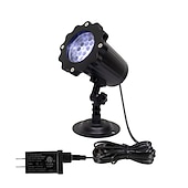 cheap Christmas Gift Lights-Christmas Light Snowflake Projection Lamp Christmas Decoration Lamp Can Be Remotely Plugged In