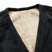 abordables Chalecos-Hombre Chaleco polar Casual / Diario Invierno Otoño Licra Poliéster Mantiene abrigado Ligero Transpirable Color sólido Cremallera Negro Gris Chaleco