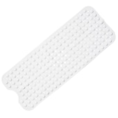 economico Tappetino antiscivolo per vasca-tappetino da bagno antiscivolo tappetino da bagno extra lungo antiscivolo bagno doccia antibatterico vasca da bagno nuovo il bagno vasca da bagno antiscivolo bagno impermeabile massaggio poggiapiedi
