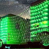 Недорогие Питание от электросети-Сеточные гирлянды 6x4 м 880
