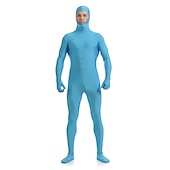 levne Matné kostýmy-Zentai obleky Kožené obleky Oblek na celé tělo Karnevalový kostým Oblek na celé tělo Den králů Pánské Dámské Pohlaví Jednobarevné Spandex Lycra Kostým pro předvečer Všech svatých Dospělé