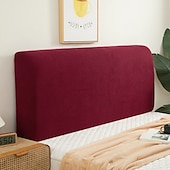 cheap Bedding Accessories-Bed Headboard Cover for Bedroom Decoration Stretch Bed Headboard Slipcover Covers, Dust proof Protector Cover for Upholstered Headboard ,Sage Green