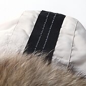 preiswerte Daunenjacken &amp; Parkas für Herren-Herren Wintermantel Winterjacke Daunenjacke 90% weiße Entendaunen Windundurchlässig Warm Winter Schwarz Weiß Rote Pufferjacke