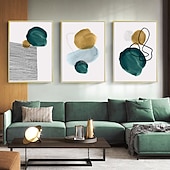 levne Geometrické tisky-nástěnné umění plátno plakát malba umělecká díla obrázek abstraktní bytové dekorace výzdoba srolované plátno bez rámu nezarámované nenatažené