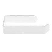 preiswerte Toilettenpapierhalter-Acryl-Toilettenpapierhalter, selbstklebender Taschentuchhalter, Wandmontage, Badezimmer, Küchenrollenhaken, moderner schwarzer Aufhänger