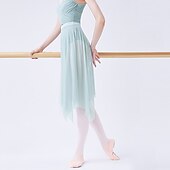 abordables Ropa de ballet-Ballet Faldas Tul Mujer Rendimiento Entrenamiento Sin Mangas Cintura Alta Chinlon