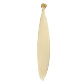 abordables Crocheter les cheveux-Kit d&#039;extensions de cheveux synthétiques i tip fusion de kératine diverses couleurs Kit de cheveux de bâton de pointe de kératine de 16 pouces pour les femmes 30 brins/paquet