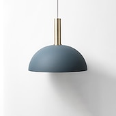 billige Pendellys-ledet pendellampe 35 cm enkelt design pendellampe metallmalte utførelser led nordic style 110-240 v