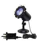 cheap Christmas Gift Lights-Christmas Light Snowflake Projection Lamp Christmas Decoration Lamp Can Be Remotely Plugged In