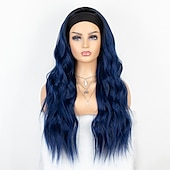 economico Parrucche trendy sintetiche-parrucche per capelli ricci con cuticola completa parrucche per capelli con fascia elastica indossabile per capelli umani