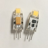 Χαμηλού Κόστους LED Bi-pin Λάμπες-10 τεμ. 1,5w led cob λαμπτήρας bi-pin 300lm g4 ζεστό λευκό 12v 10w αντικατάσταση αλογόνου χωρίς τρεμόπαιγμα για κάτω από το ντουλάπι, ελαφρύ τοπίο