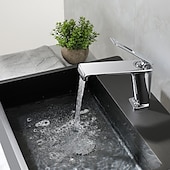 זול קלאסי-ברז אמבטיה בית חווה ידית אחת כיור כיור כיור ברז כרום/שחור/אפור/זהב זמין