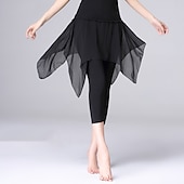cheap Practice Wear-Activewear Skirts Pure Color Splicing Women&#039;s Training Performance Natural Modal