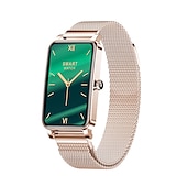 cheap Smartwatch-ZX19 Smart Watch 1.45 inch Smartwatch Fitness Running Watch Bluetooth Pedometer Sleep Tracker Heart Rate Monitor Compatible with Android iOS Women Call Reminder Camera Control Step Tracker IP68 25mm