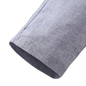 halpa Pojan juhlapuku-3 osainen Sormuspojan puku Poikien Lapset Taapero Puku Muodollinen puku Paita ja housut Koulu Juhla Deitti Aktiivinen Perus Yhtenäinen väri Rusetti Harmaa Puuvilla