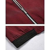 billige Uformelle jakker-herre softshell flight bomberjakke militær taktisk jakke slim fit fritidssol utendørs solbeskyttelse hurtigtørkende lett vindjakke jakke trenchcoat yttertøy topp hel glidelås jakt fiske