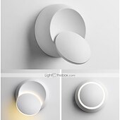 ieftine Lumini LED de Perete-lightinthebox aplice moderne cu led mat aplice de perete sufragerie dormitor birou lumina de perete din aliaj de aluminiu ip44 220-240v 5 w