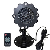 cheap Christmas Gift Lights-Christmas Light Snowflake Projection Lamp Christmas Decoration Lamp Can Be Remotely Plugged In