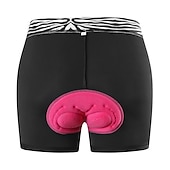 cheap Women&#039;s Underwear &amp; Base Layer-Women&#039;s Cycling Underwear Cycling Padded Shorts  Summer Polyester Bike Underwear Shorts Padded Shorts / Chamois 3D Pad Quick Dry Moisture Wicking Sports Patchwork Black / Pink / Black+White Mountain