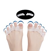 billiga Stöd för hammartå-9 bitar mjuk silikon gel tå separator hallux valgus bunion distanser 0 överlappande tår corrector bunion corrector ortotik smärtlindring fotvård