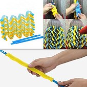 olcso Hajformázási kiegészítők-12 db varázslatos hajcsavaró diy hordozható frizurahenger botok tartós szépség smink göndör hajformázó eszközök