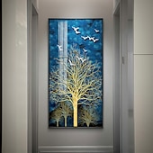 Недорогие Ботанические отпечатки-Wall Art Печать на холсте цветочные украшения дома декор свернутый холст без рамки без рамы нерастянутый