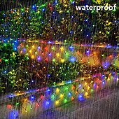 economico Plug in elettrico-luci nette natalizie collegabili 6m * 4m 720 led 8 modalità rete a bassa tensione luci stringa fata stringa netta luci natalizie per cespugli da giardino decorazioni per alberi di natale di nozze