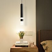 preiswerte Pendelleuchte-1-flammig 4 cm minimalistisches design pendelleuchte led moderne metall lackierte oberflächen büro Esszimmer schlafzimmer pendelleuchte 110-120v 220-240v